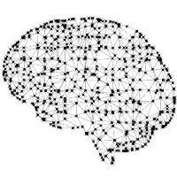 Brain Formed Of Lots Of Dots