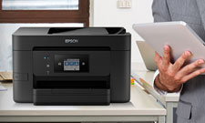 an image of a black Epson printer